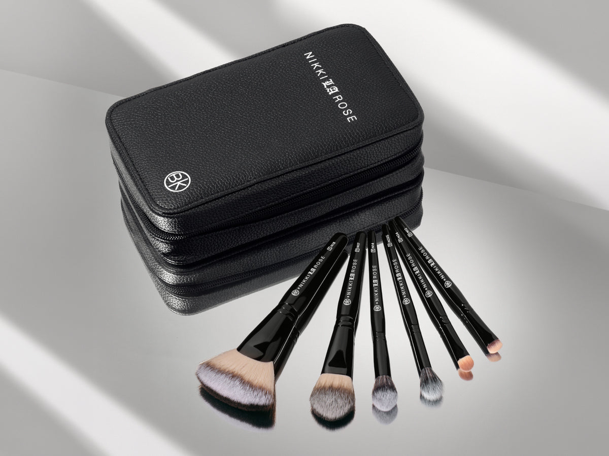 Nikki La Rose Travel Brush Set with Case