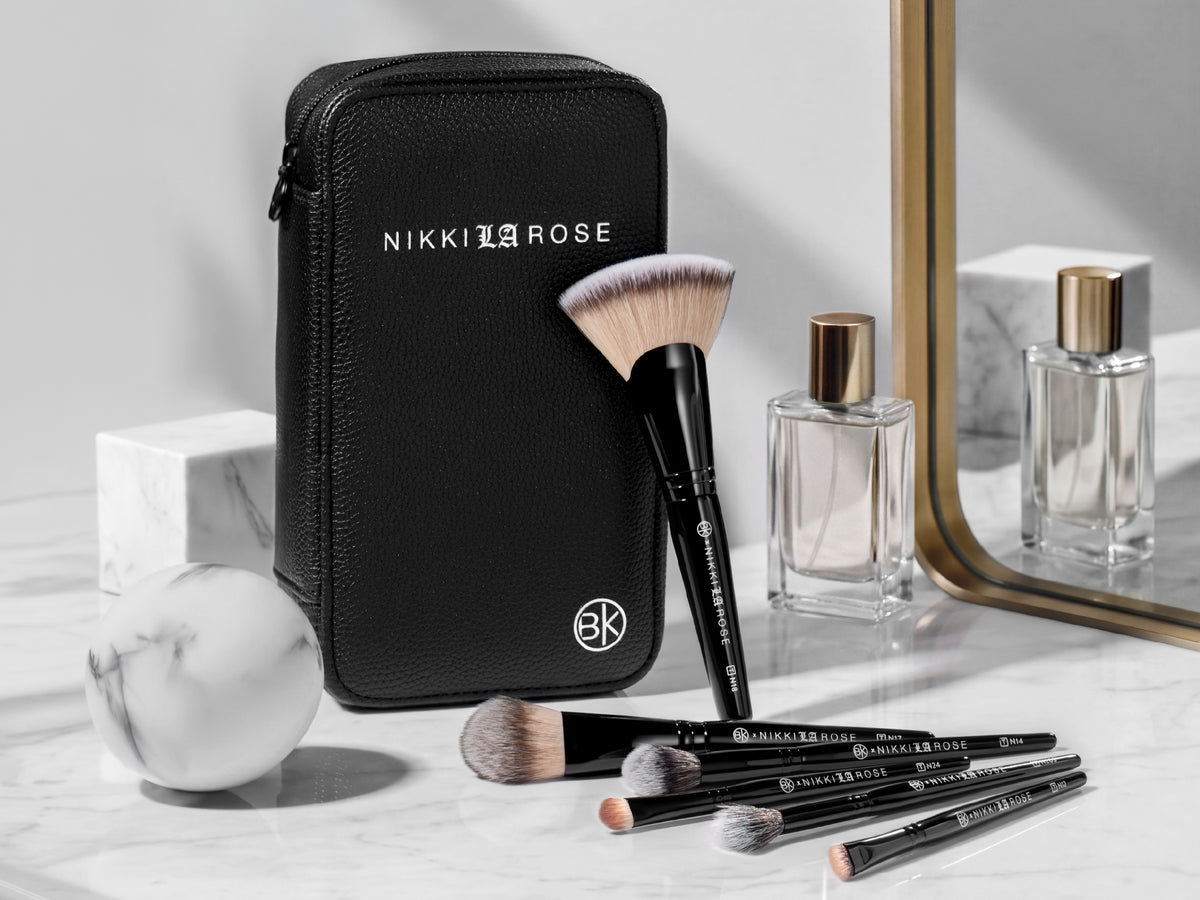 Nikki La Rose Travel Brush Set with Case