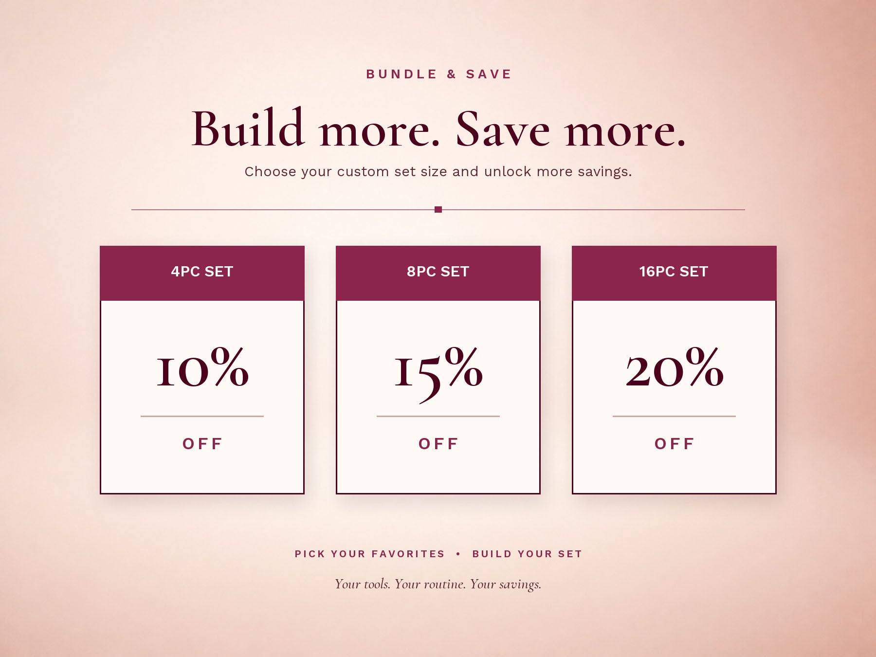 Brush Bundle Builder